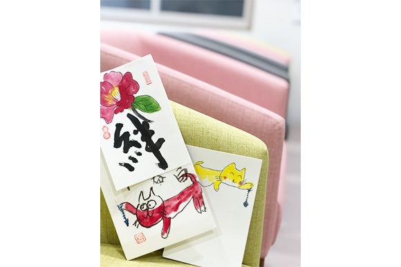 2024年1月31日　絵手紙